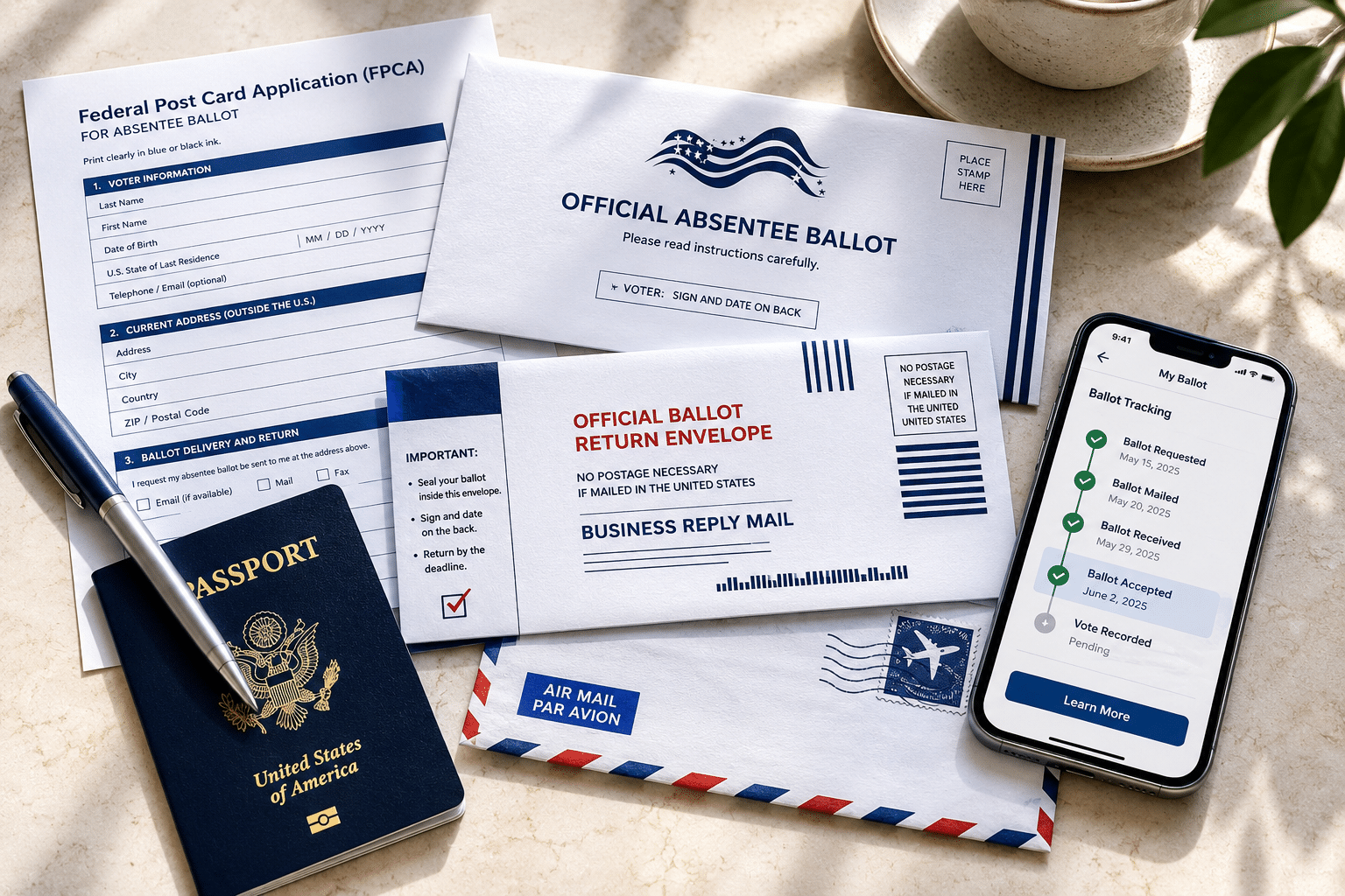 US expat voting