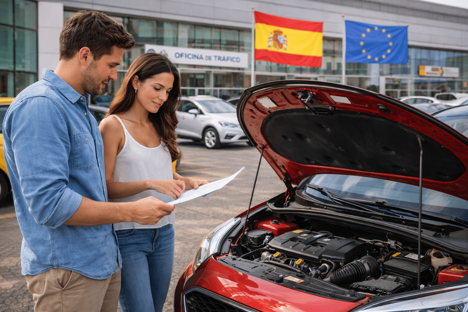 buying a car in spain