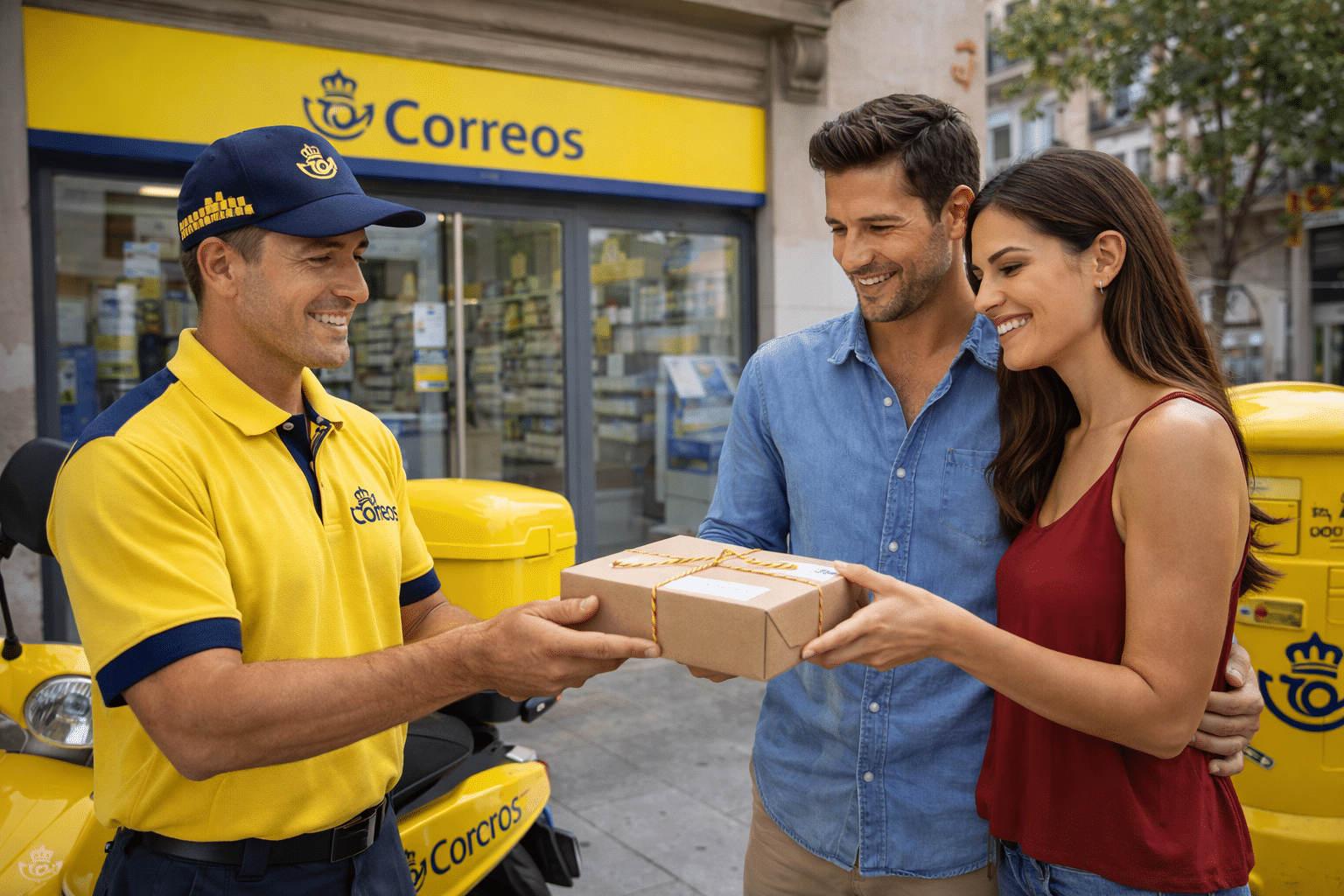 mail and package delivery in spain