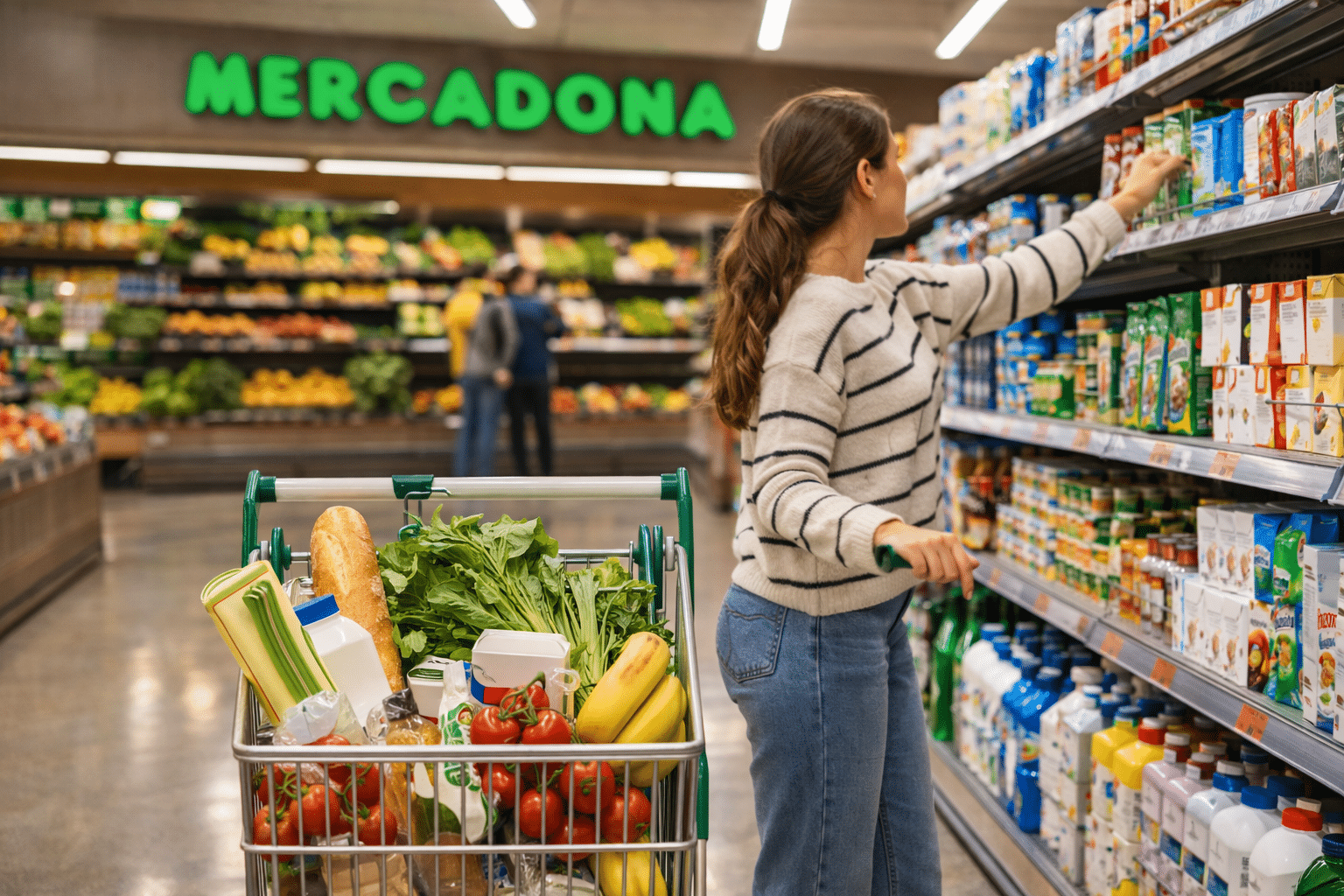 food and shopping in Spain for expats