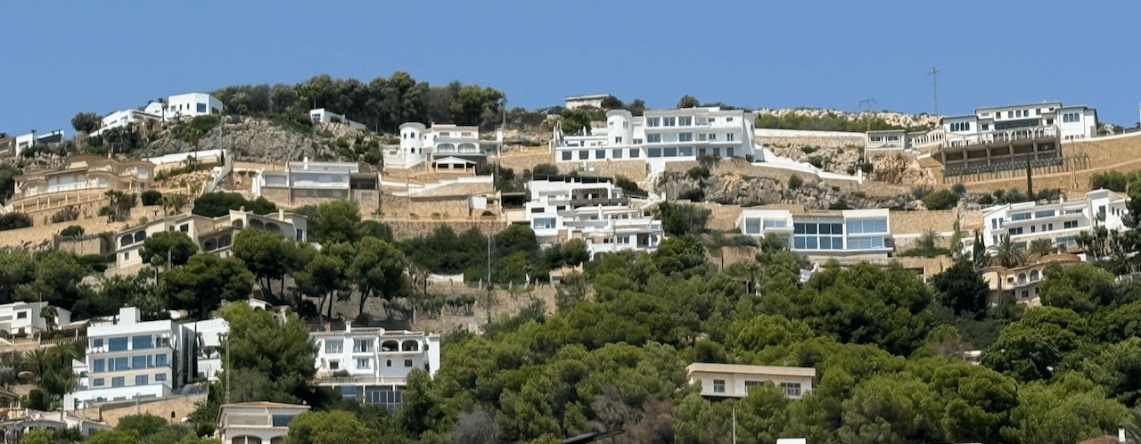 Neighborhoods in Javea, Denia and Moraira.