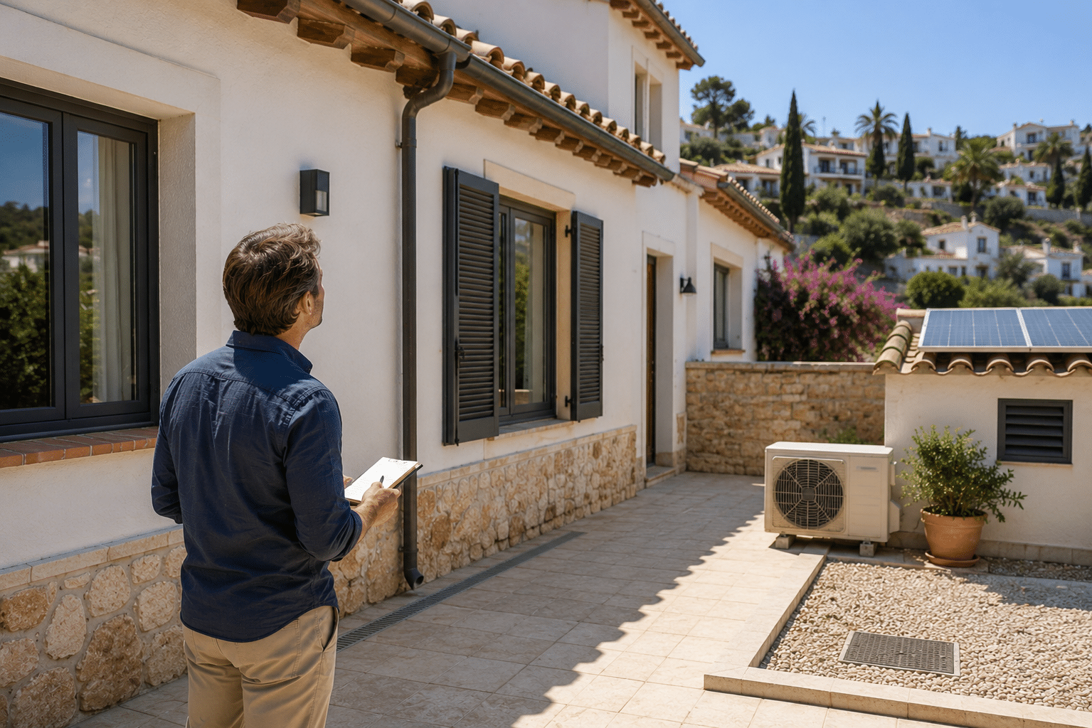 Modern Spanish health clinic representing healthcare access and medical services in Spain