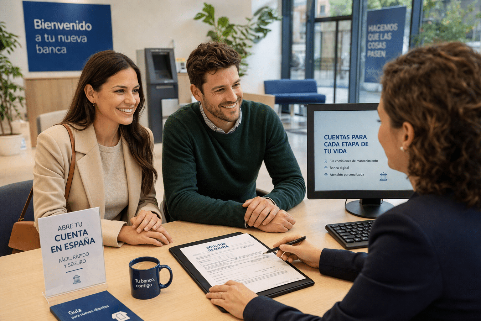 spanish bank account for expats