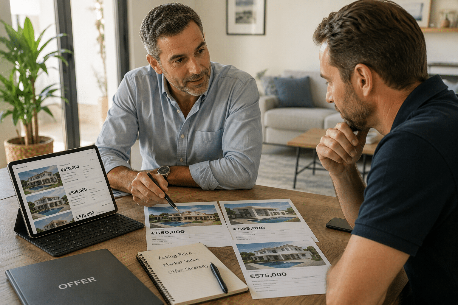 negotiating home prices in Spain