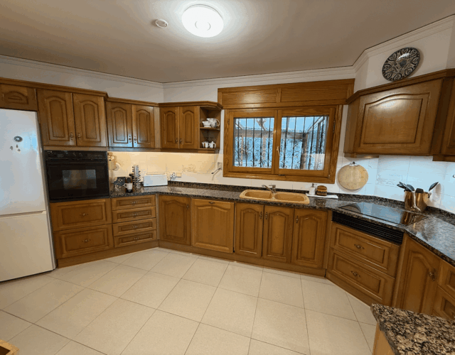 Kitchen on main level