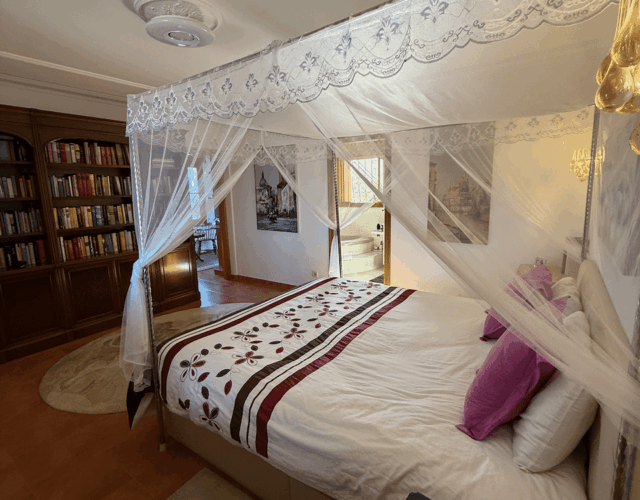 Master bedroom on main level