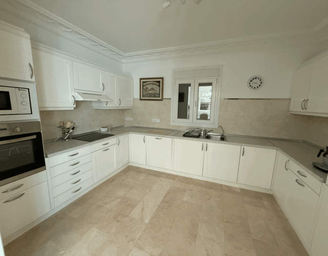 Upstairs kitchen