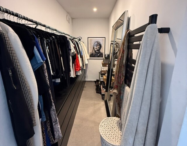 Master bedroom closet