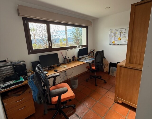 Office area on main level