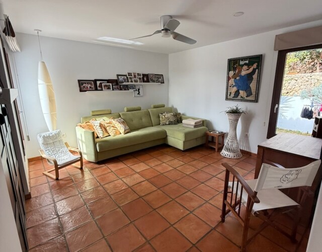 Sitting area/bedroom on lower level