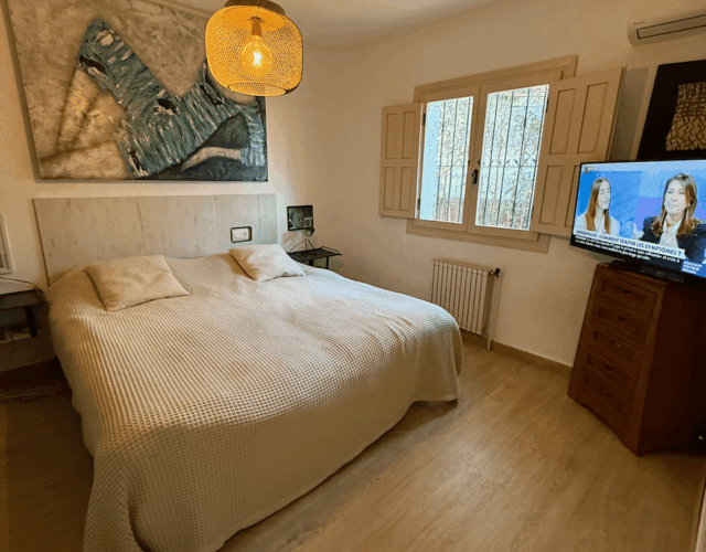 Master bedroom on main
